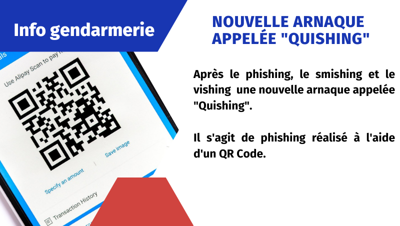 Nouvelle arnaque appelée "Quishing"