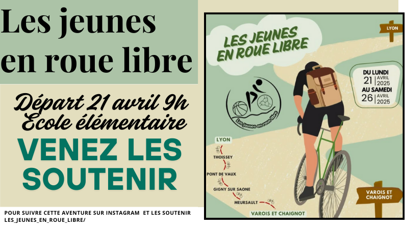 Départ itinérance vélo
