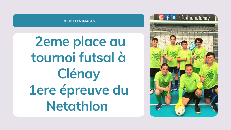 tournoi futsal remerciement