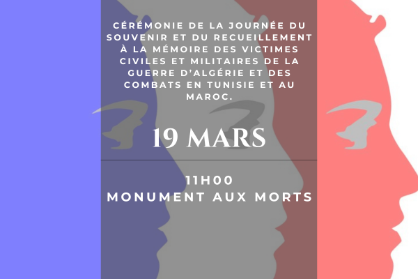 Cérémonie du 19 mars 2026