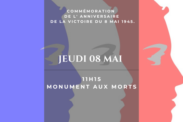 Cérémonie de commémoration du 8 mai 1945