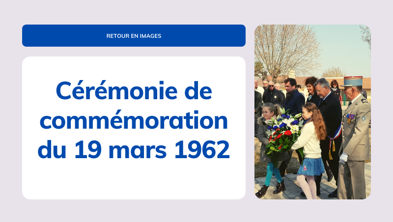 ceremonie 19 mars 1962