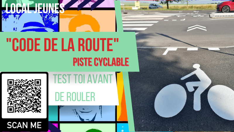 Code de la route de la piste cyclable