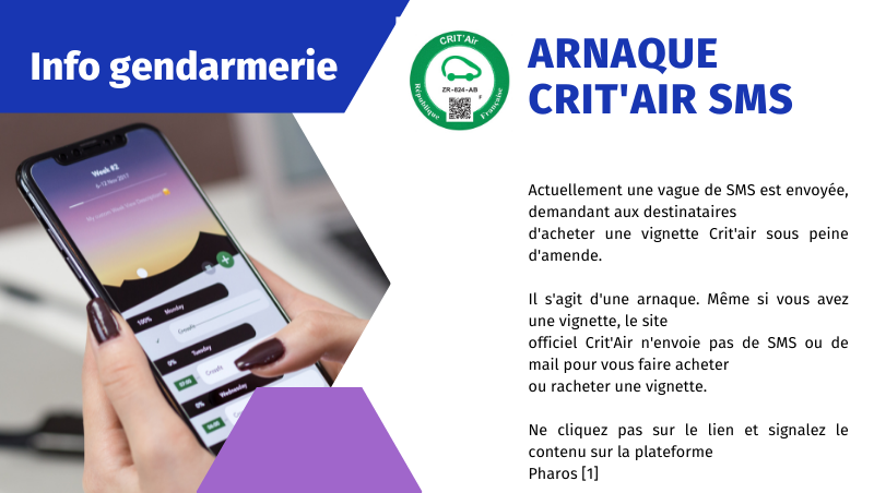 arnaque crit air