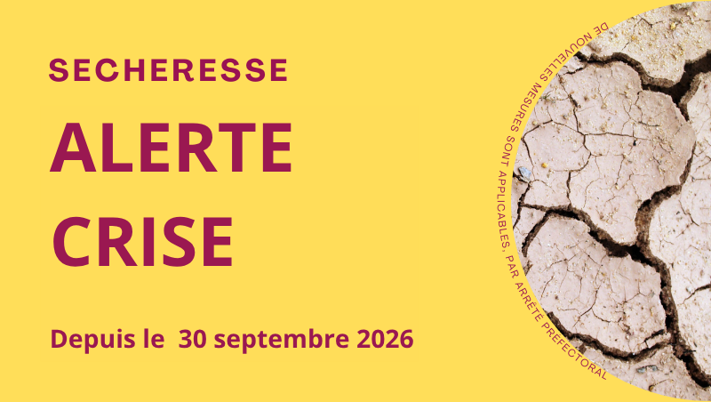 Sécheresse alerte crise  niveau 4