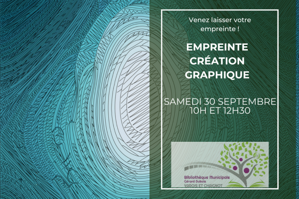 Bibliothèque Création graphique "empreinte"