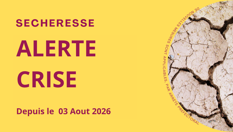 Sécheresse alerte crise  niveau 4
