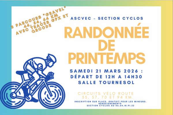 Rando de printemps 2026